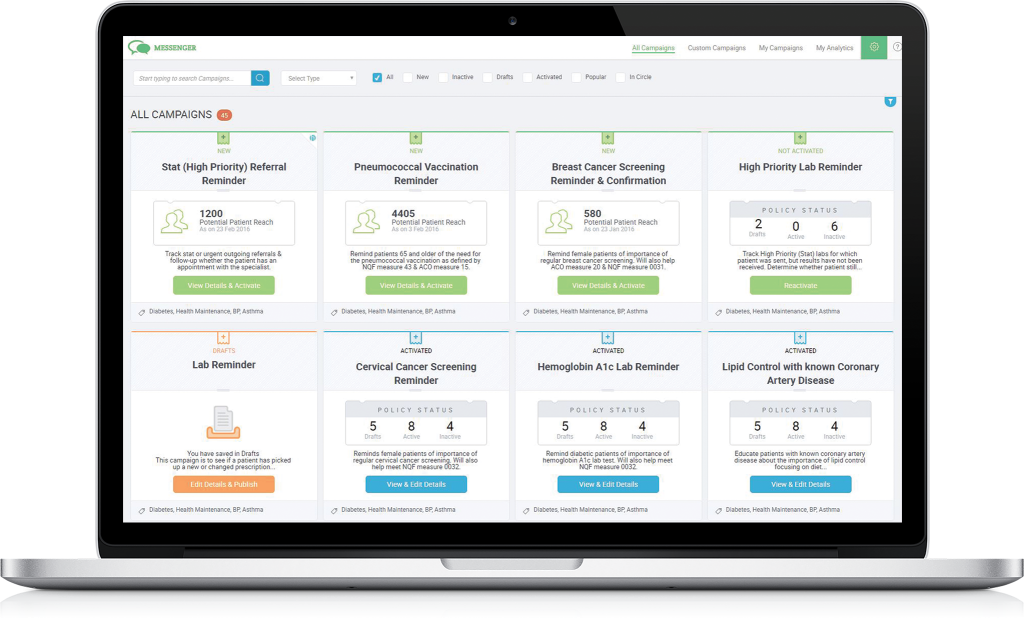 messenger for patient communications