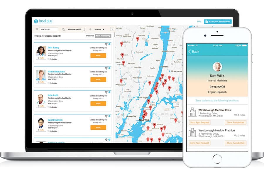 healow-booking-on-laptop-and-smart-phone