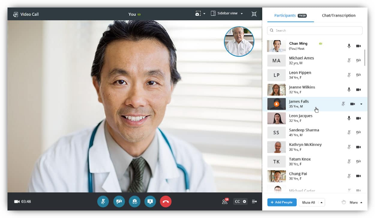 provider-view-group-telelvisits-screenshot