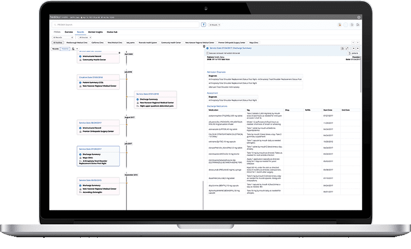 Screenshot from the InLine Orthopaedics navigation system