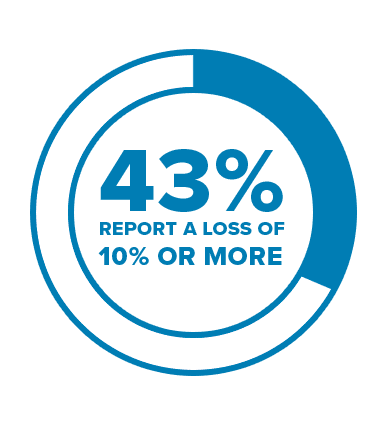 With 43% of organizations surveyed reporting a loss of more than 10% of their revenue to leakage